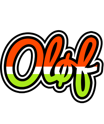 Oløf exotic logo