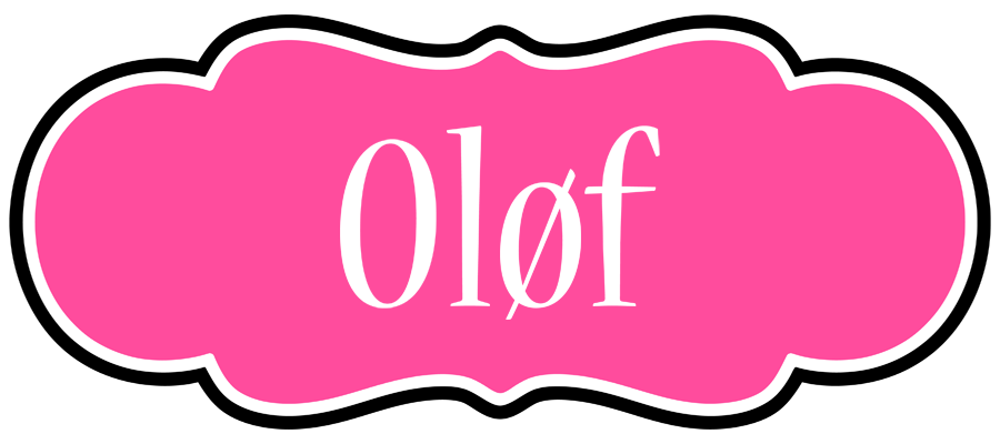 Oløf invitation logo