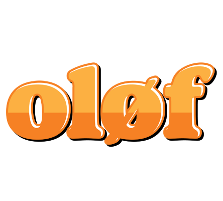 Oløf orange logo