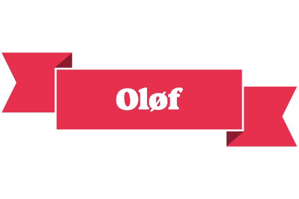 Oløf sale logo
