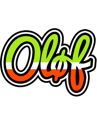 Oløf superfun logo