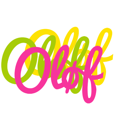 Oløf sweets logo
