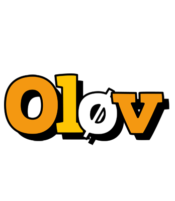 Oløv cartoon logo