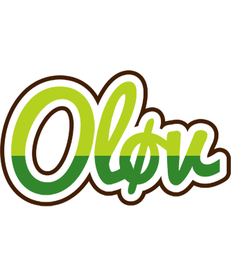 Oløv golfing logo