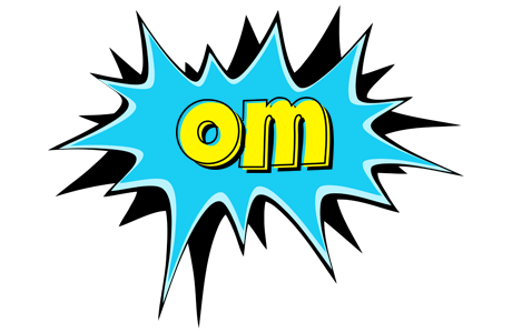 Om amazing logo