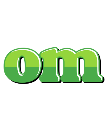 Om apple logo