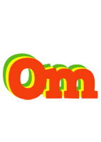 Om bbq logo