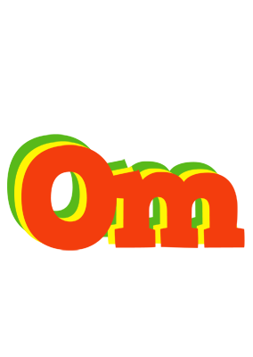 Om bbq logo