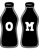 Om bottle logo