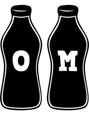 Om bottle logo