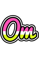 Om candies logo