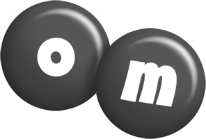 Om candy-black logo