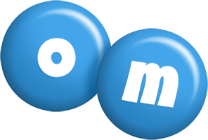 Om candy-blue logo