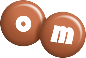 Om candy-brown logo
