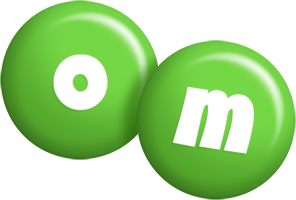 Om candy-green logo