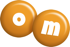 Om candy-orange logo