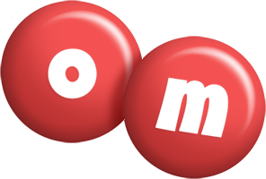 Om candy-red logo