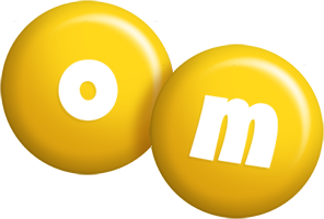 Om candy-yellow logo