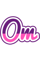 Om cheerful logo