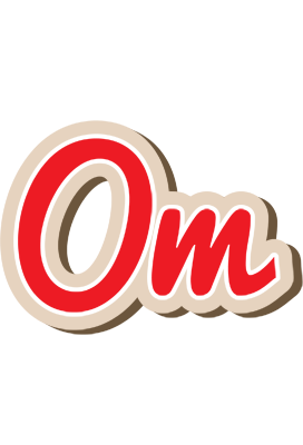 Om chocolate logo
