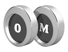 Om coins logo