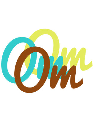 Om cupcake logo