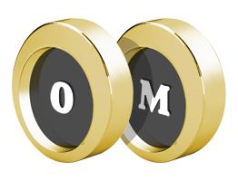 Om gold logo