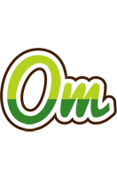 Om golfing logo