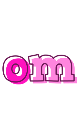 Om hello logo