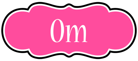 Om invitation logo