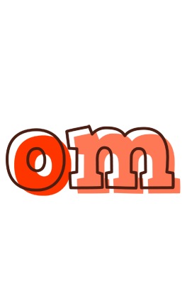 Om paint logo