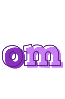 Om sensual logo