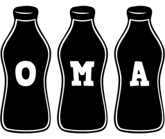 Oma bottle logo