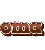 Oma brownie logo