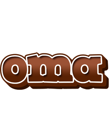 Oma brownie logo