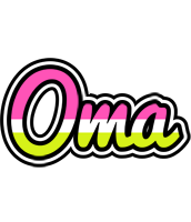 Oma candies logo