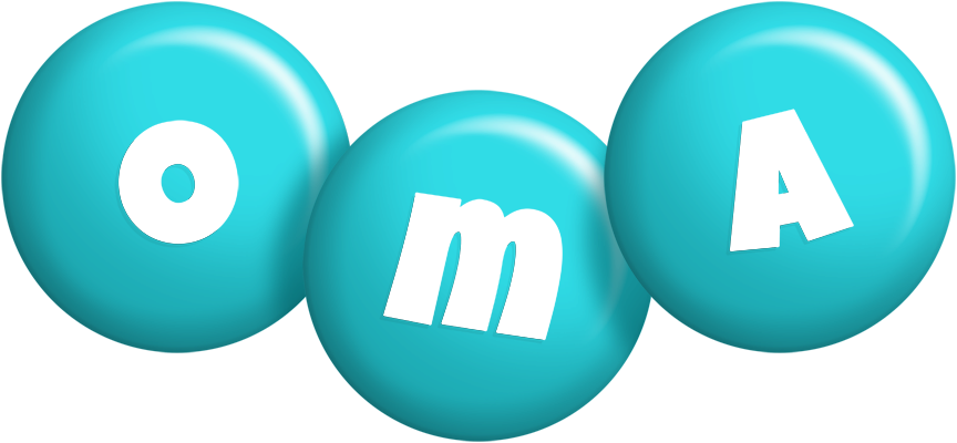Oma candy-azur logo
