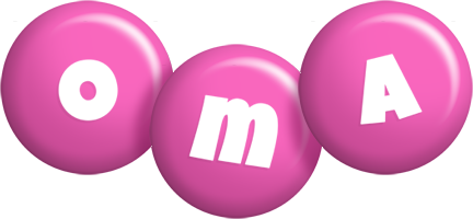 Oma candy-pink logo