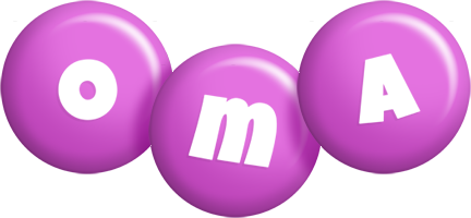 Oma candy-purple logo