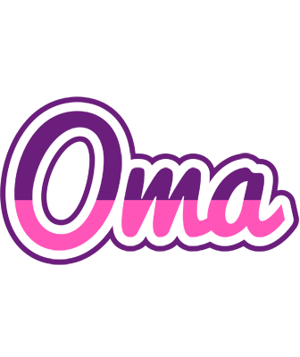 Oma cheerful logo