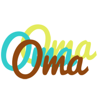Oma cupcake logo