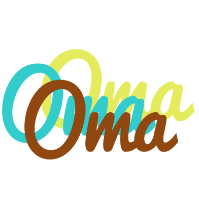 Oma cupcake logo