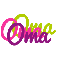 Oma flowers logo