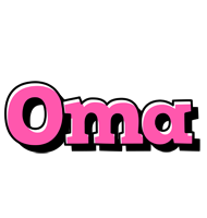 Oma girlish logo