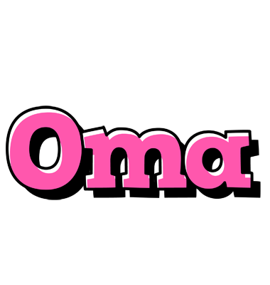 Oma girlish logo