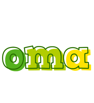 Oma juice logo