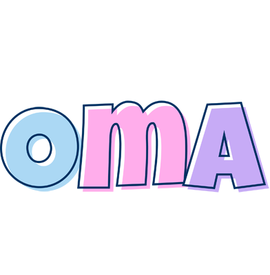 Oma pastel logo