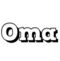 Oma snowing logo