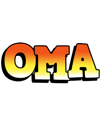 Oma sunset logo