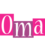 Oma whine logo